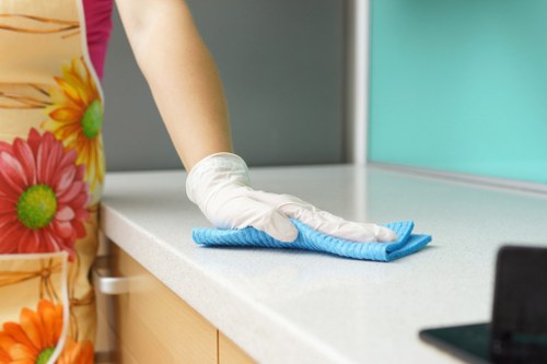 Professional domestic cleaning in a W11 home living room