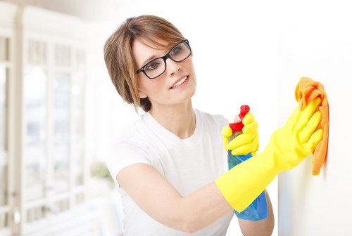 Steam and extraction equipment used for upholstery cleaning in W11