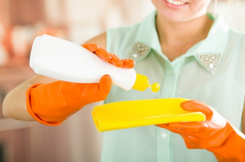 End of tenancy cleaning service for a home in W11